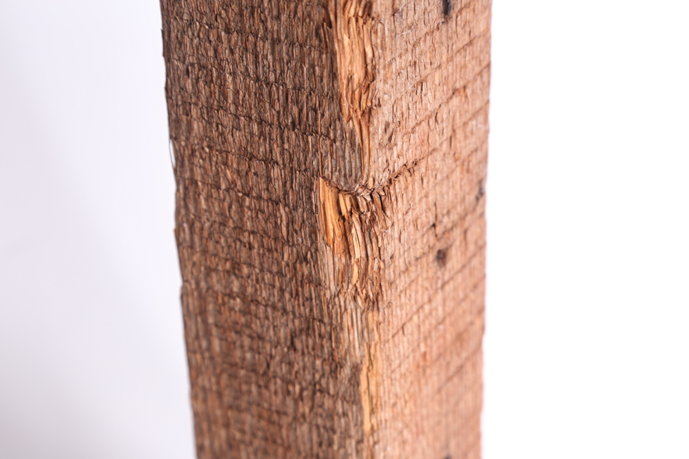 Green Glass and Wooden Leaf Home Decor