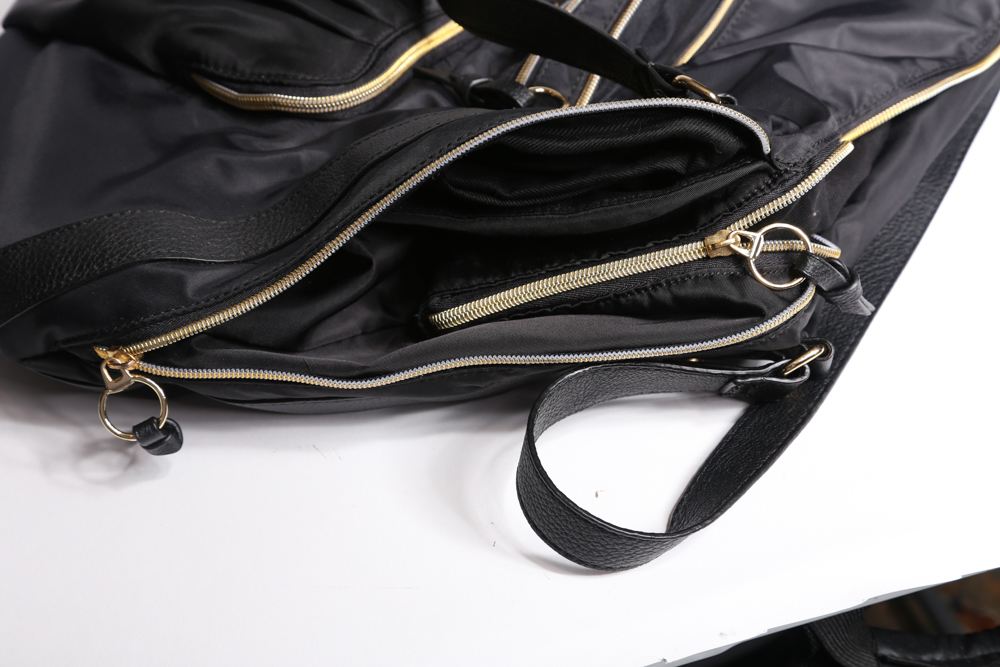 Group of Duffle Bags and Purses