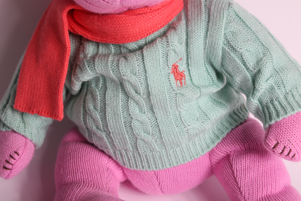 Ralph Lauren Knit Teddy Bear