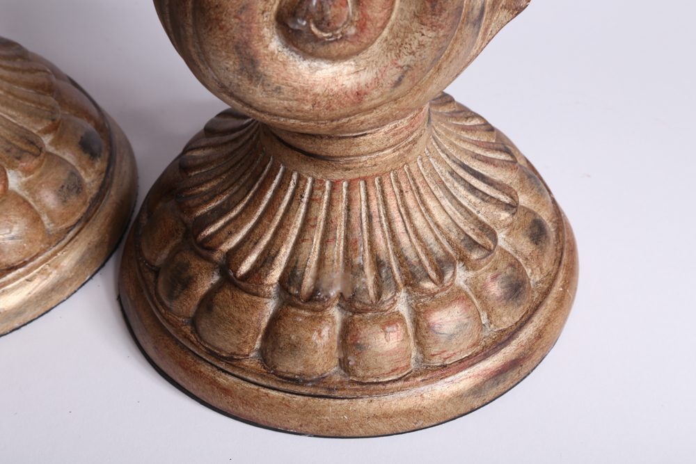 Pair of Ornate Candle Holders