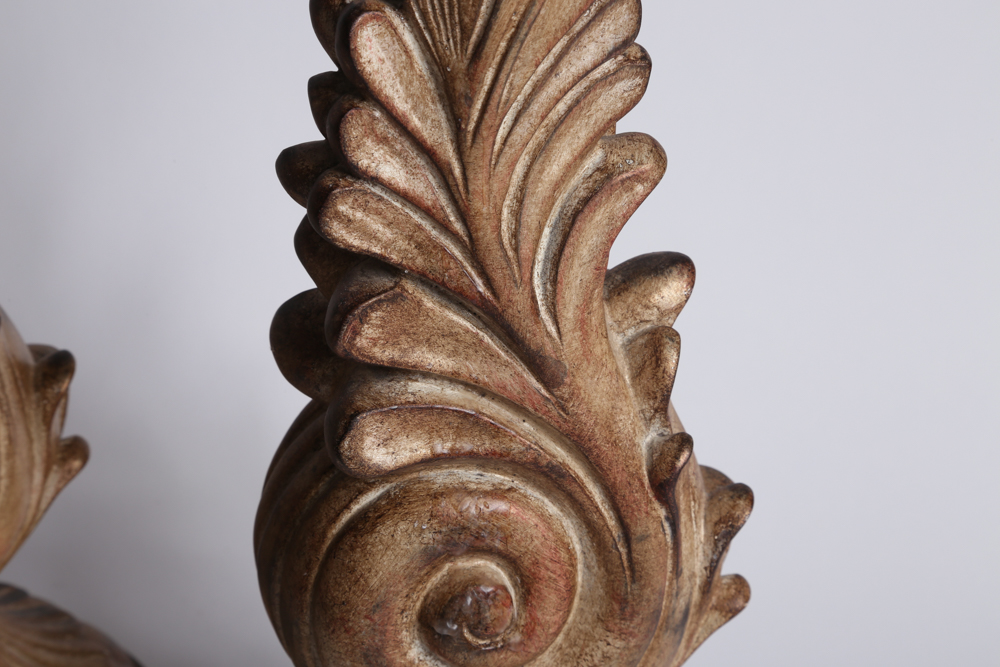 Pair of Ornate Candle Holders