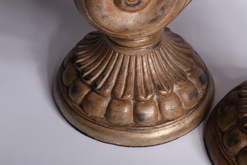 Pair of Ornate Candle Holders