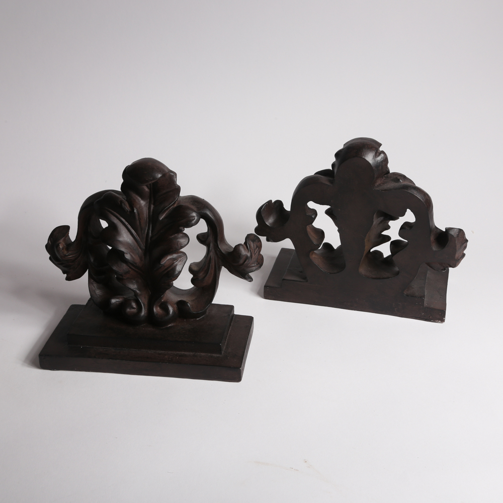 Acanthus Leaf Bookends