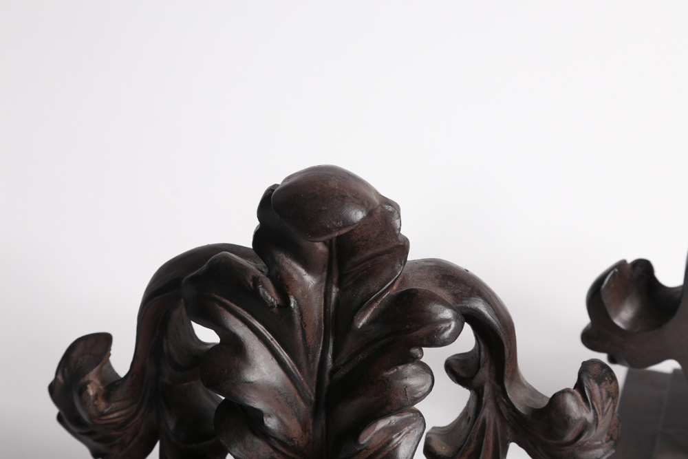 Acanthus Leaf Bookends