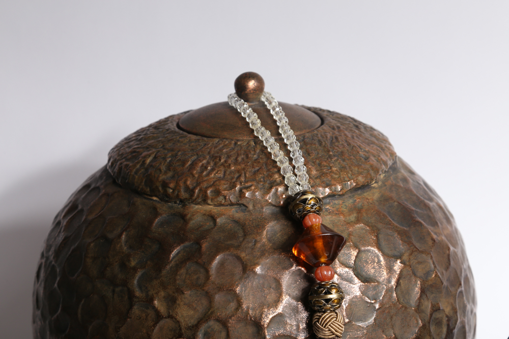 Pair of Decorative Pottery Vases