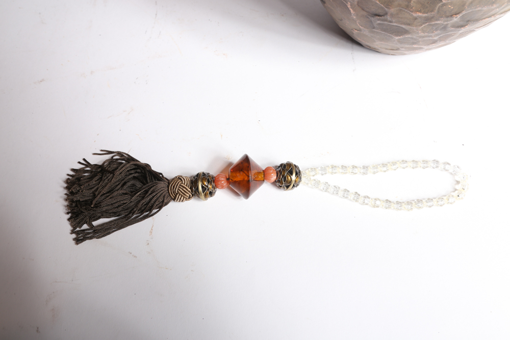 Pair of Decorative Pottery Vases