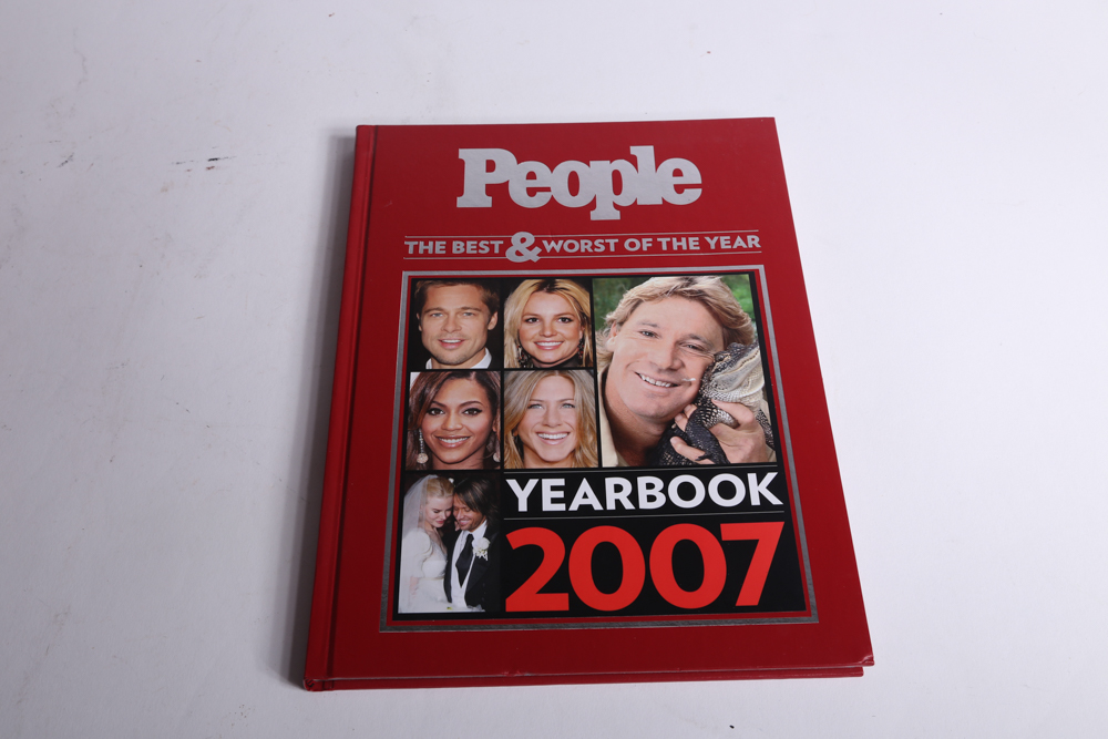 Collection of Entertainment Hardcovers, including People and Guinness