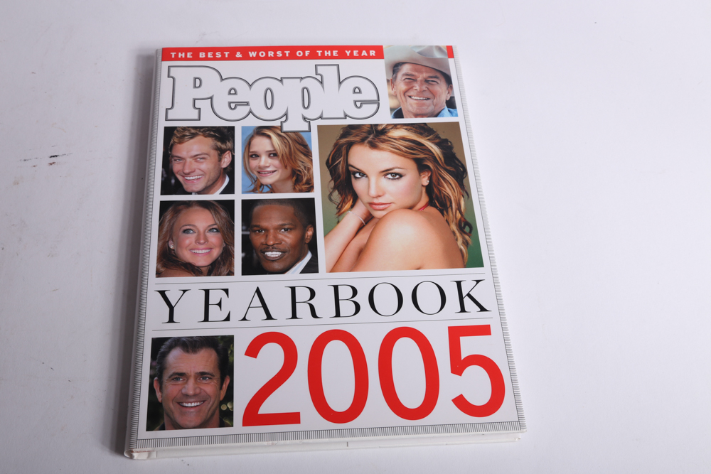 Collection of Entertainment Hardcovers, including People and Guinness