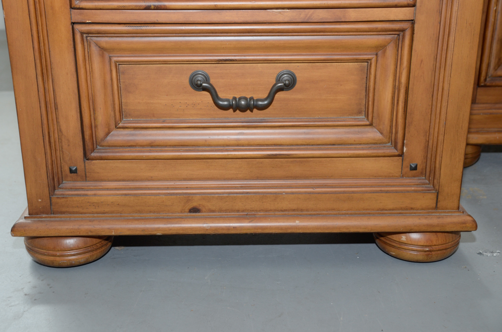 Pair of Broyhill Wood Nightstands