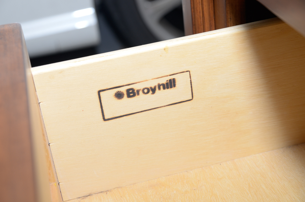 Pair of Broyhill Wood Nightstands