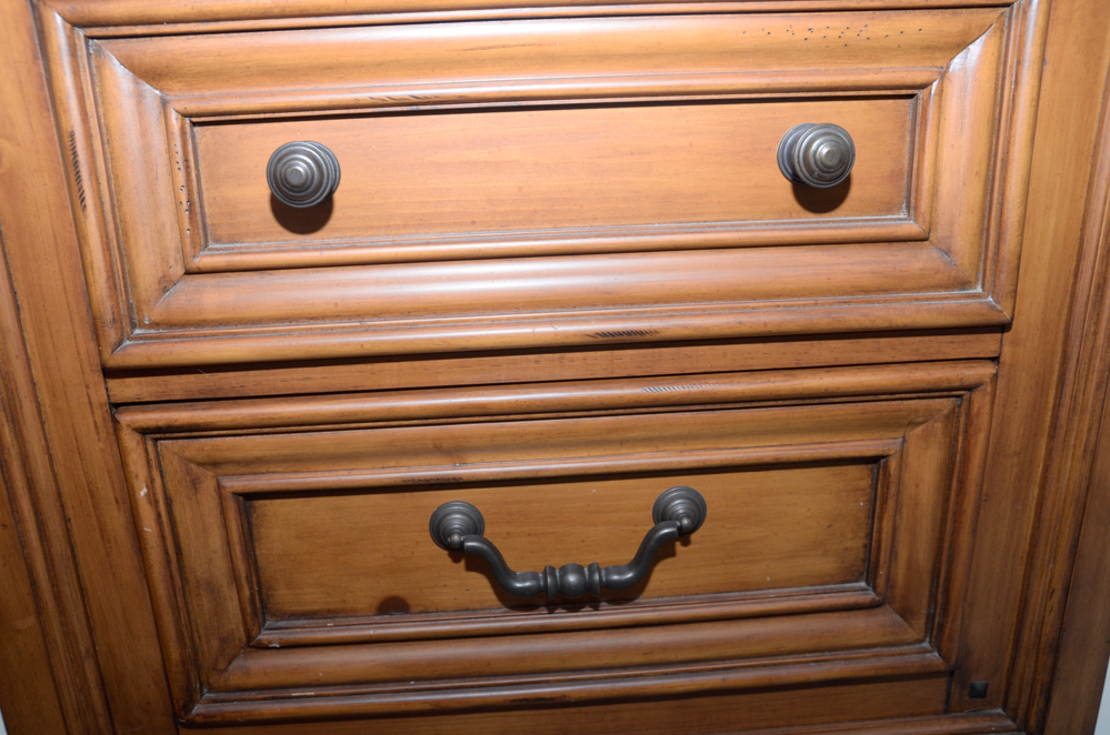 Pair of Broyhill Wood Nightstands