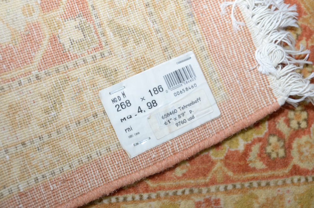 Machine Made "Tree of Life" Area Rug