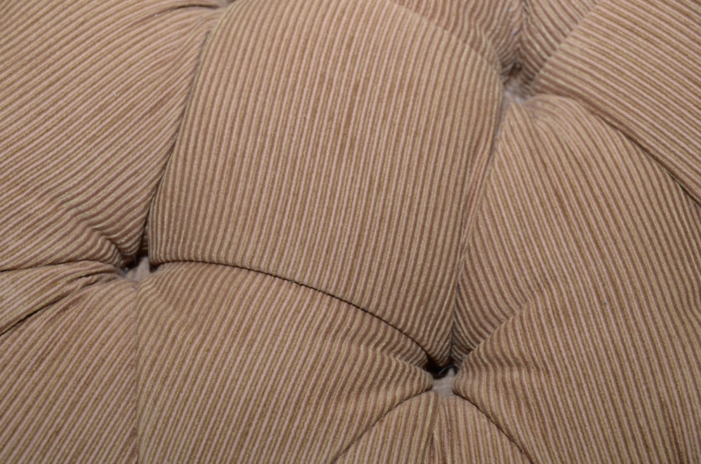 Pair of Chairs with Hassock and Pillows