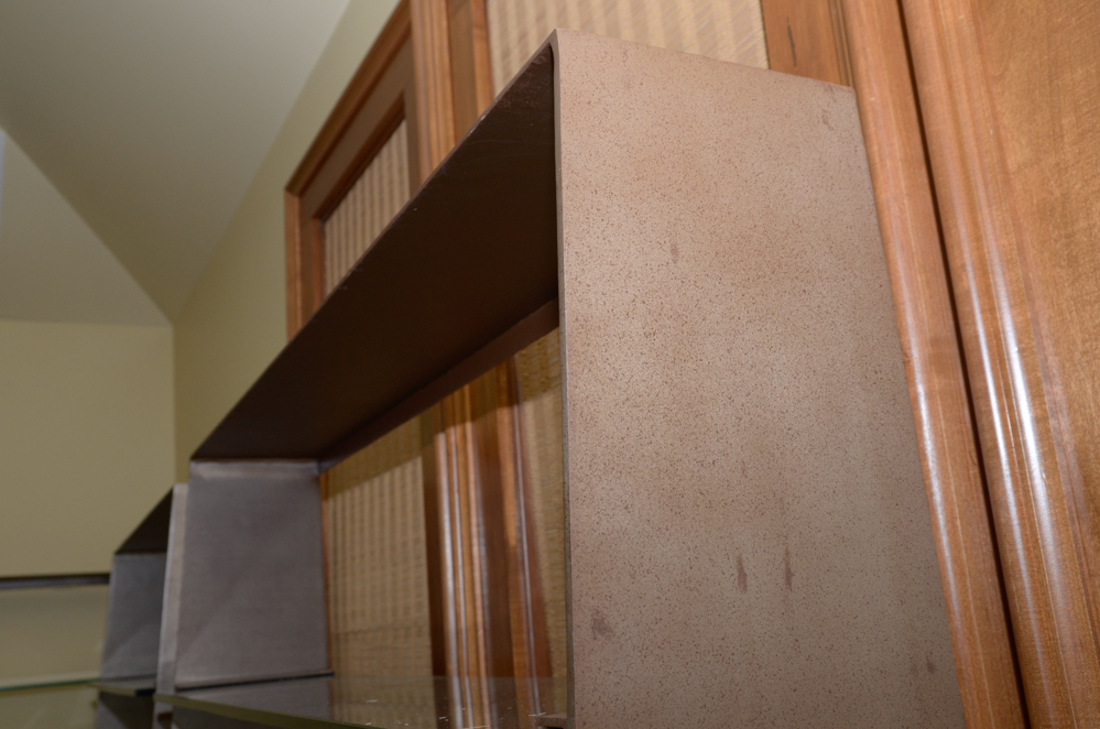 Three Contemporary Display Shelves