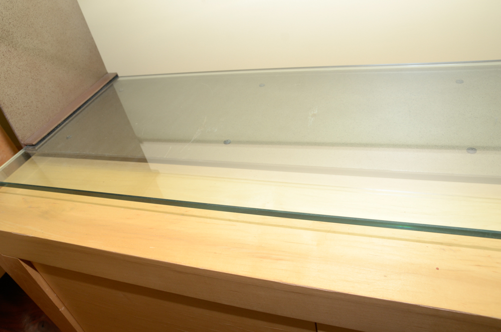 Three Contemporary Display Shelves