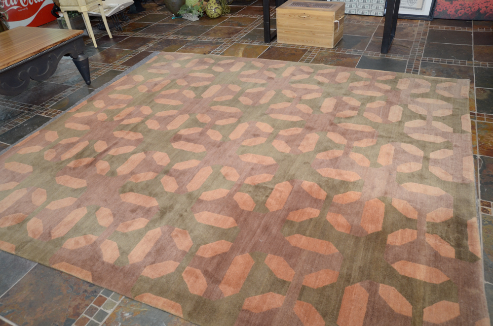 Large Knecht Ag Swiss Area Rug