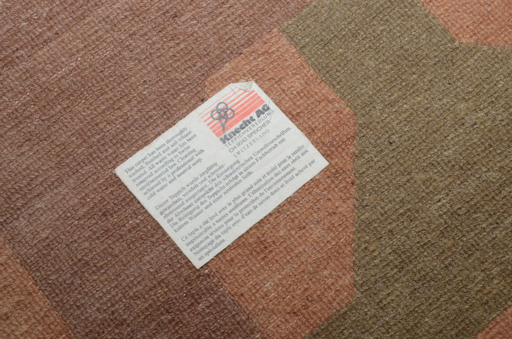 Large Knecht Ag Swiss Area Rug