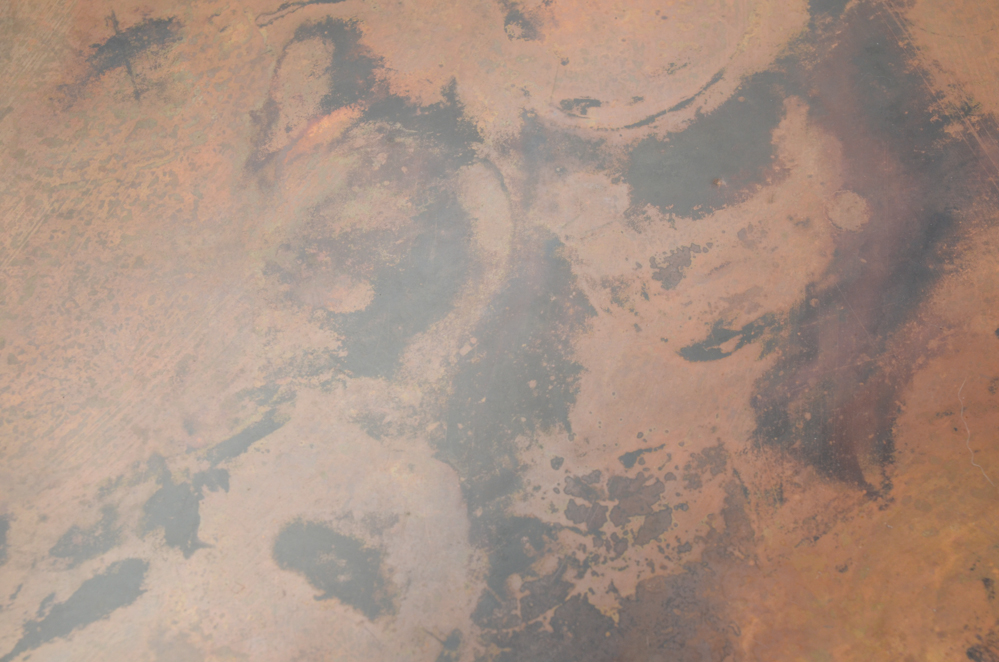 Industrial Metal Side Table