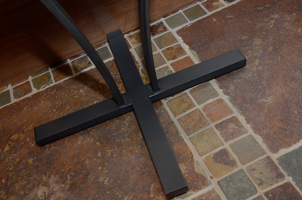 Contemporary Cast Iron Occasional Table