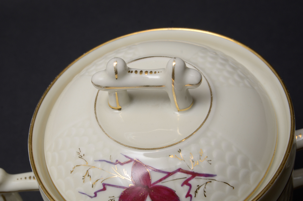 Vintage Hand-Painted China Coffee Service