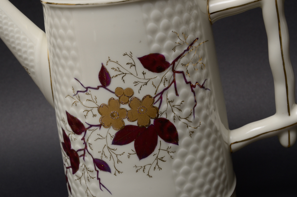 Vintage Hand-Painted China Coffee Service