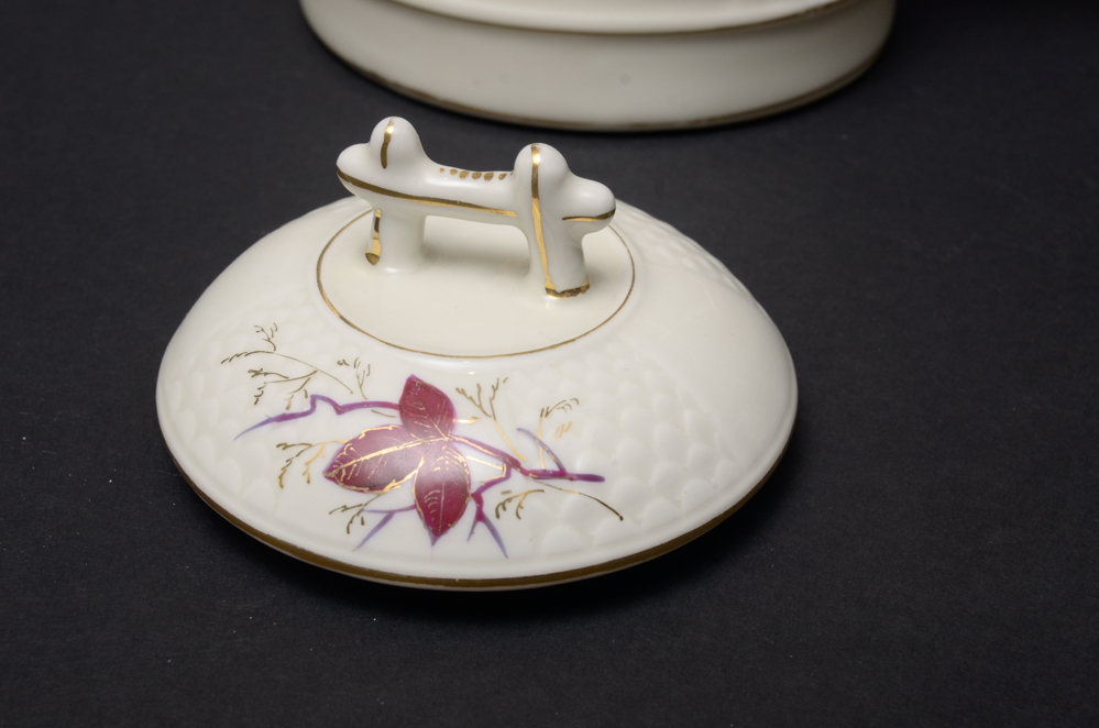 Vintage Hand-Painted China Coffee Service