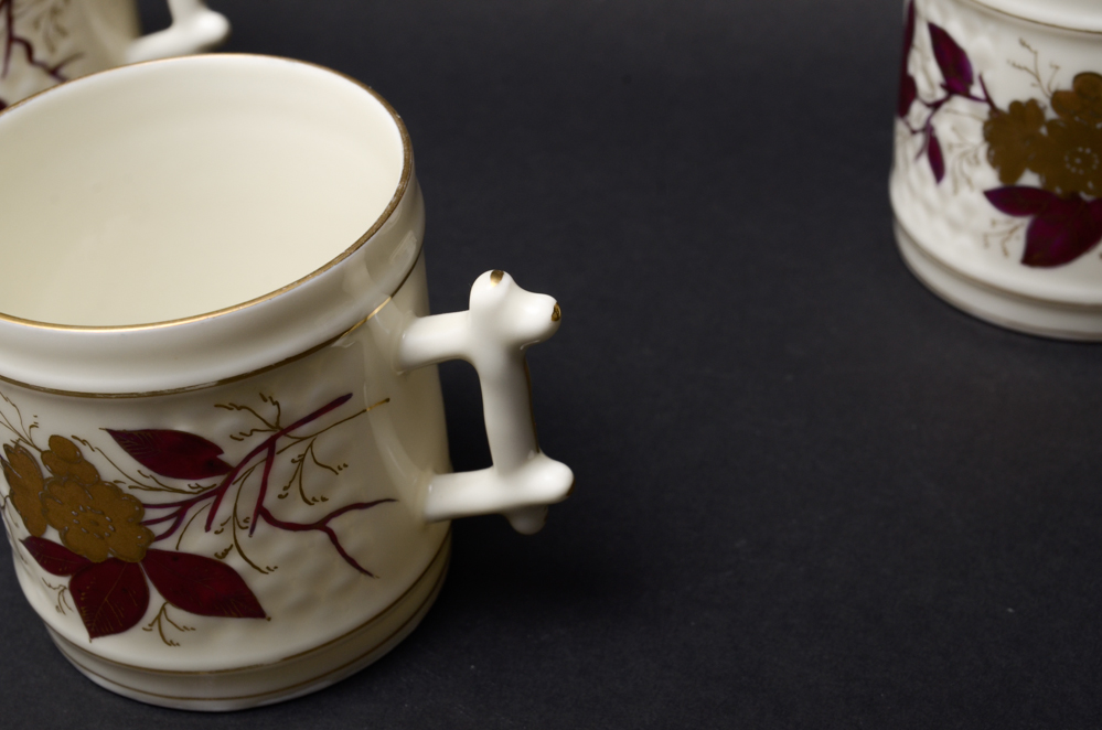 Vintage Hand-Painted China Coffee Service