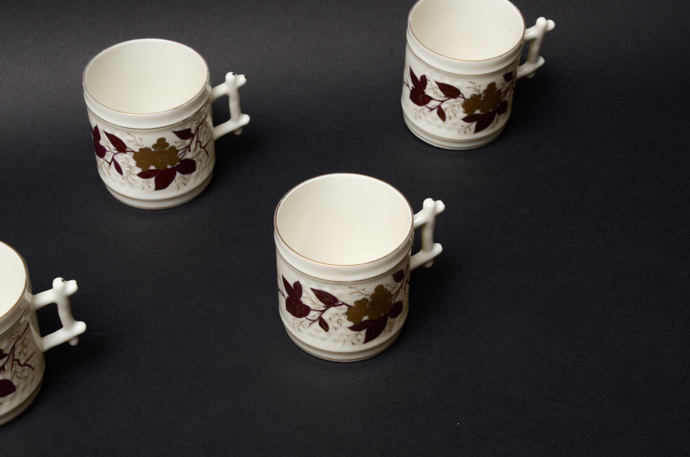 Vintage Hand-Painted China Coffee Service