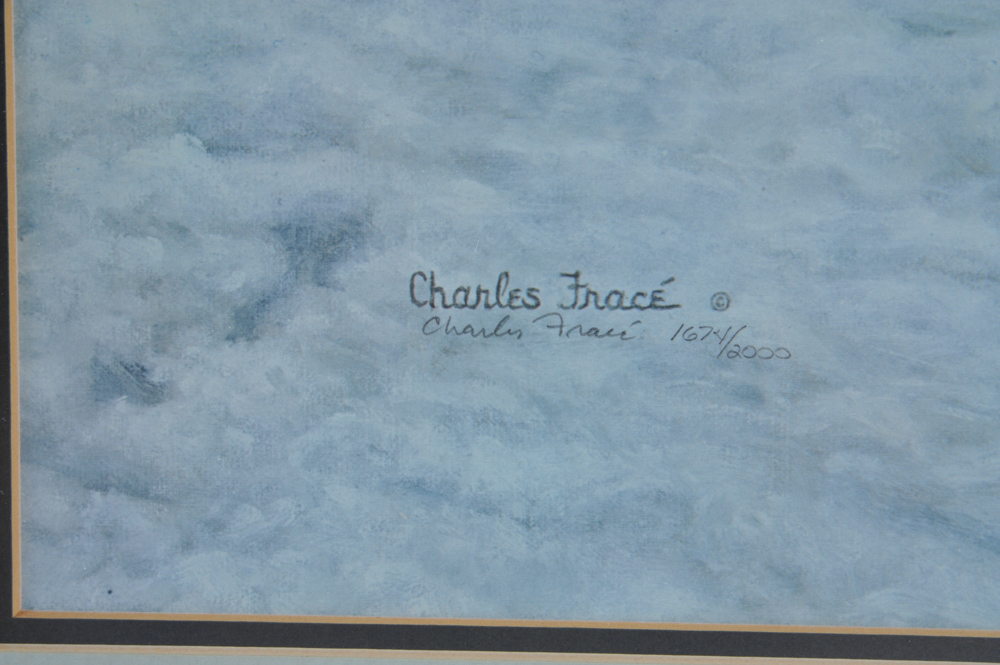 Charles Frace "Polar Bears" Signed Limited Edition Print
