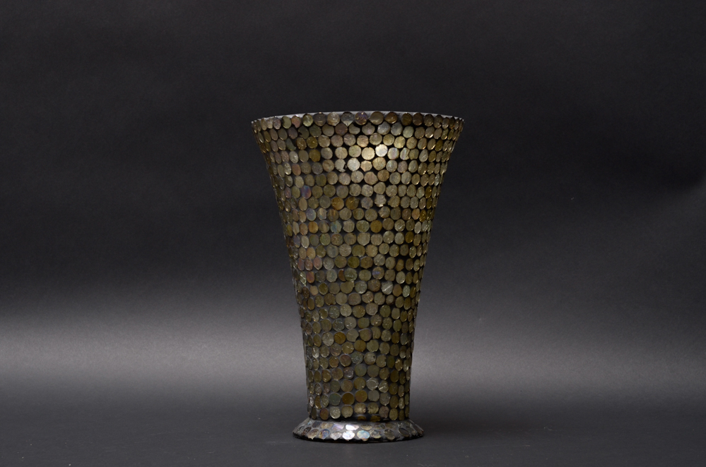 Mosaic Glass Vases