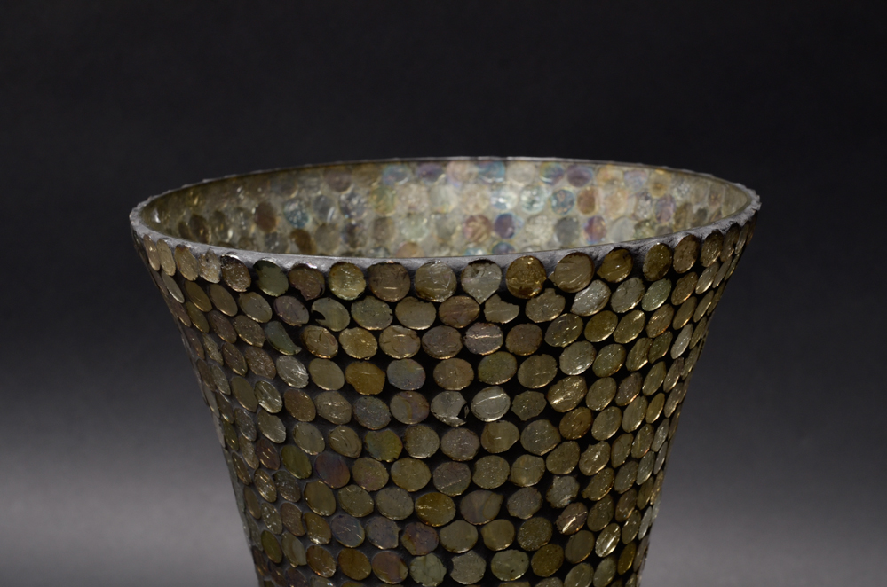 Mosaic Glass Vases