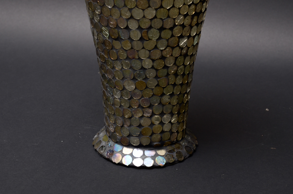 Mosaic Glass Vases