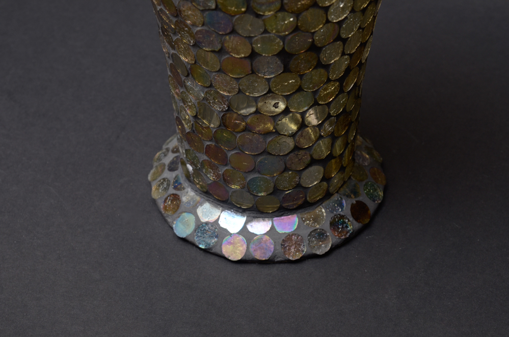 Mosaic Glass Vases