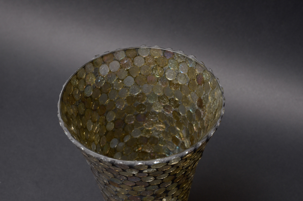 Mosaic Glass Vases