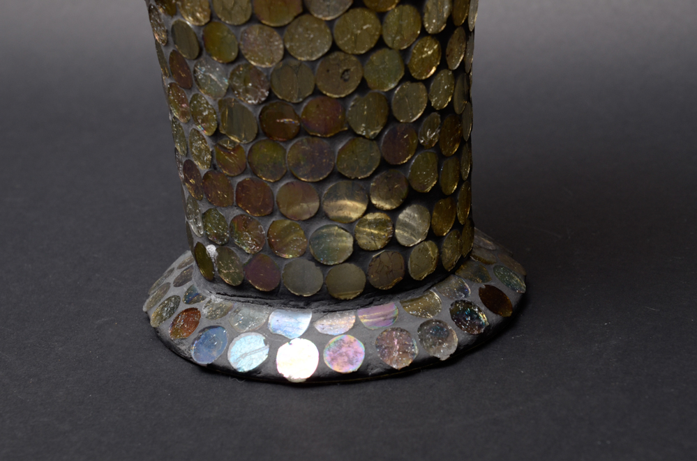 Mosaic Glass Vases