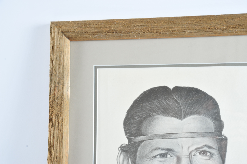 Ray Skye "Tonto (Jay Silverheels)" Signed Limited Edition Print