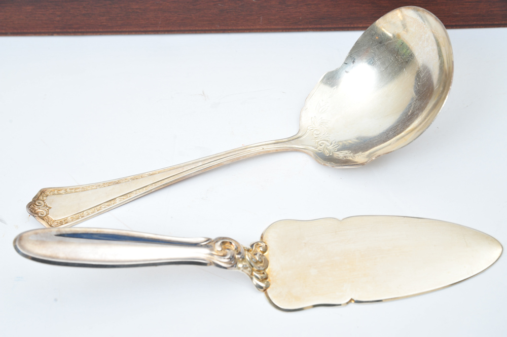 1865 WM Rogers XII  Silver Plate Flatware in Case