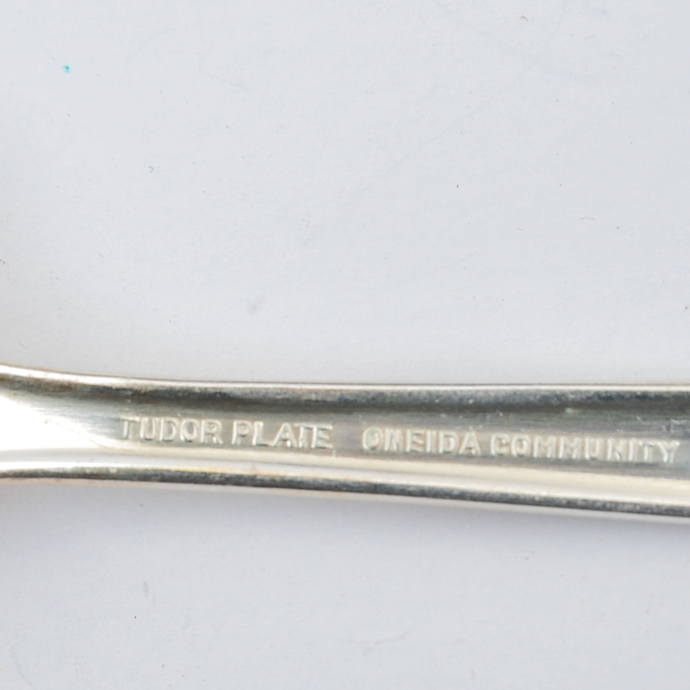 1865 WM Rogers XII  Silver Plate Flatware in Case