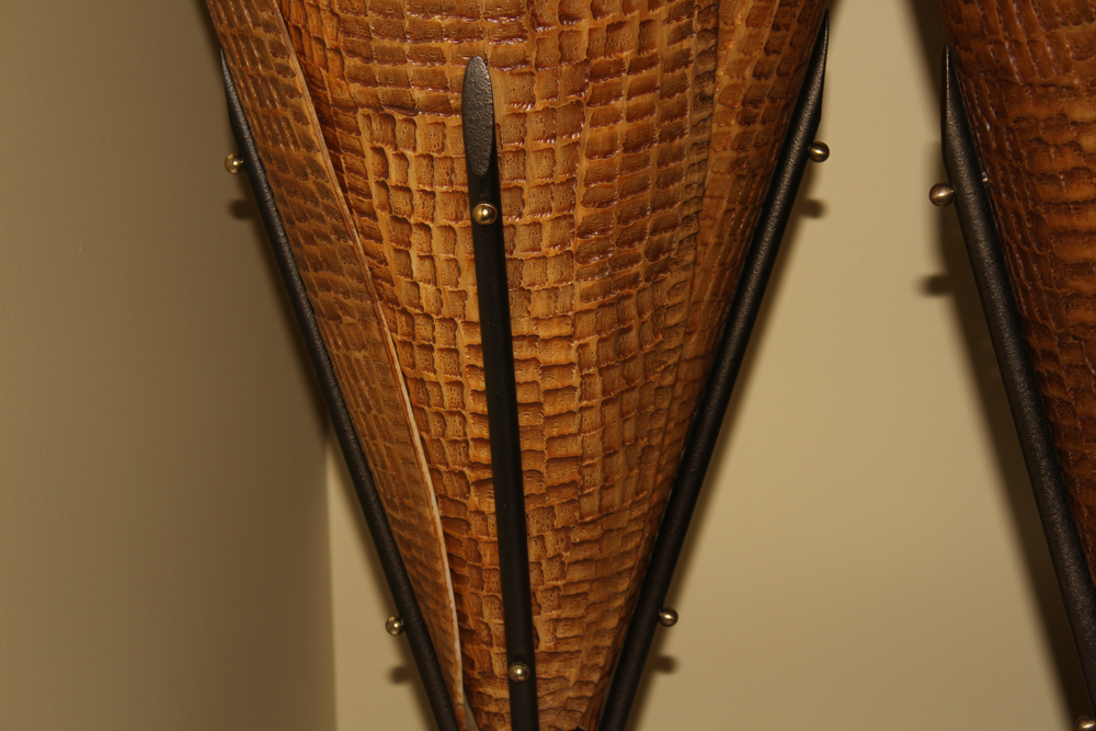 Pair of Upturned Table Lamps