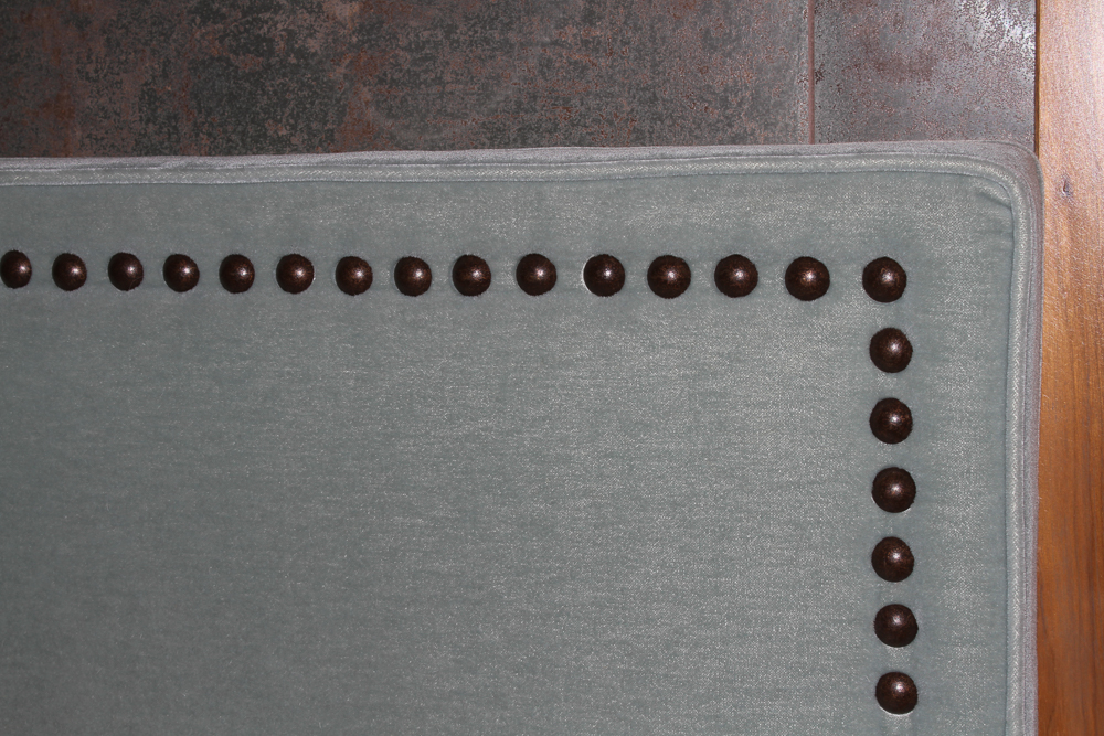 Contemporary Mohair Headboard