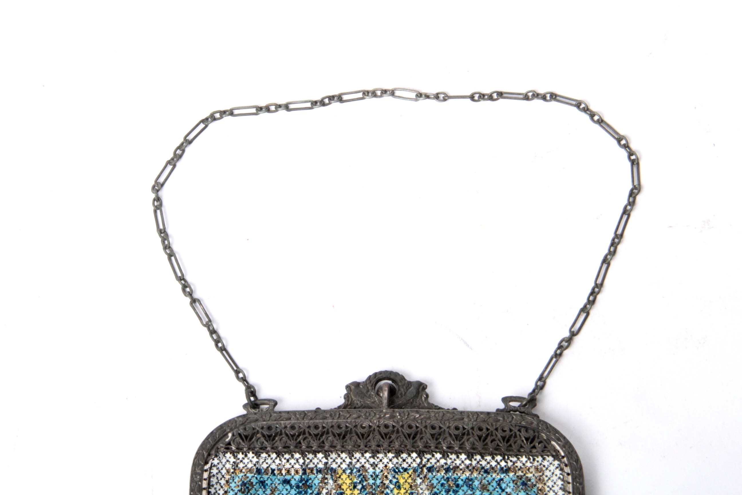 Circa 1920s Mandalian Co. Metal Mesh Purse