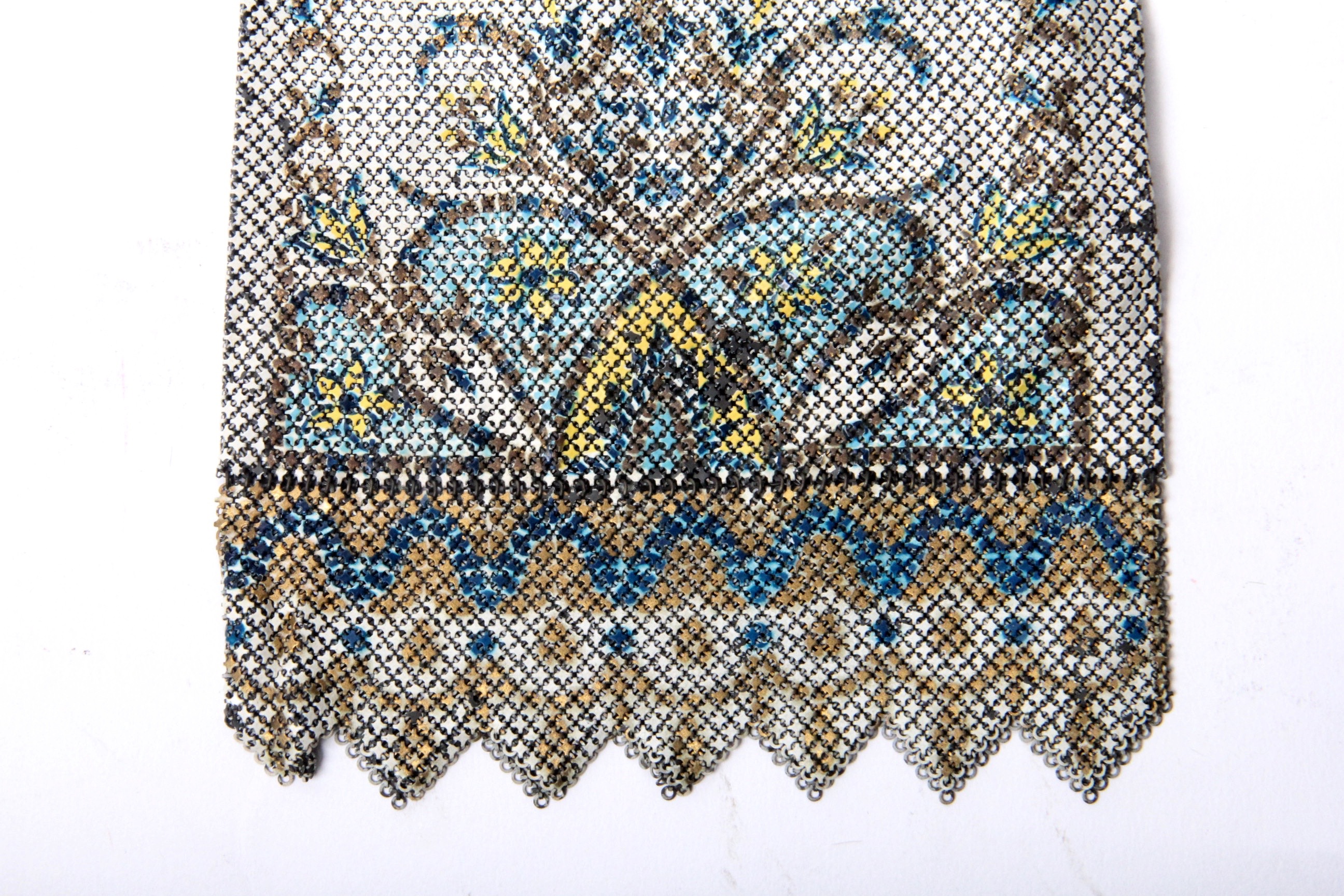 Circa 1920s Mandalian Co. Metal Mesh Purse