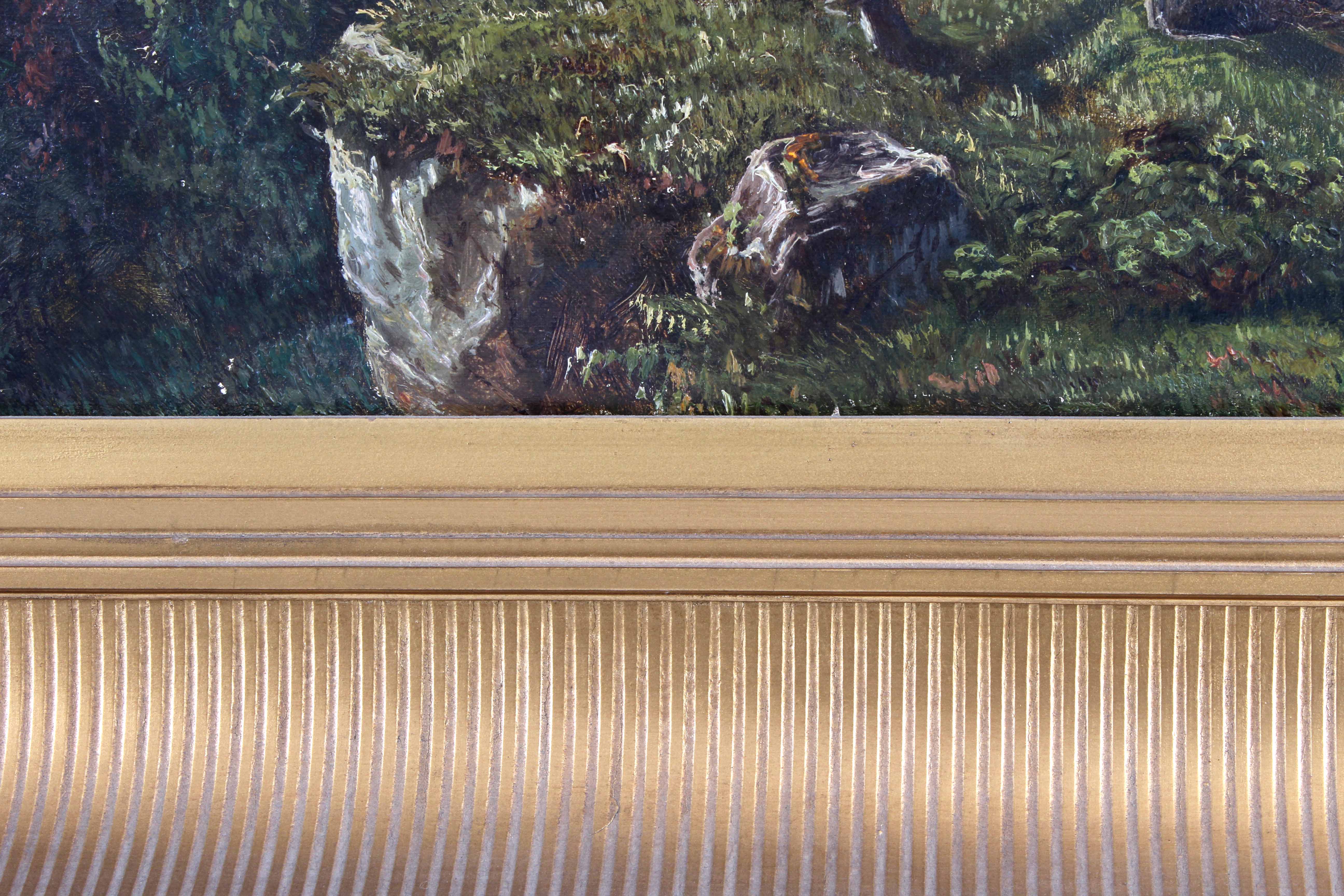 Original Unsigned 19th Century Oil Painting