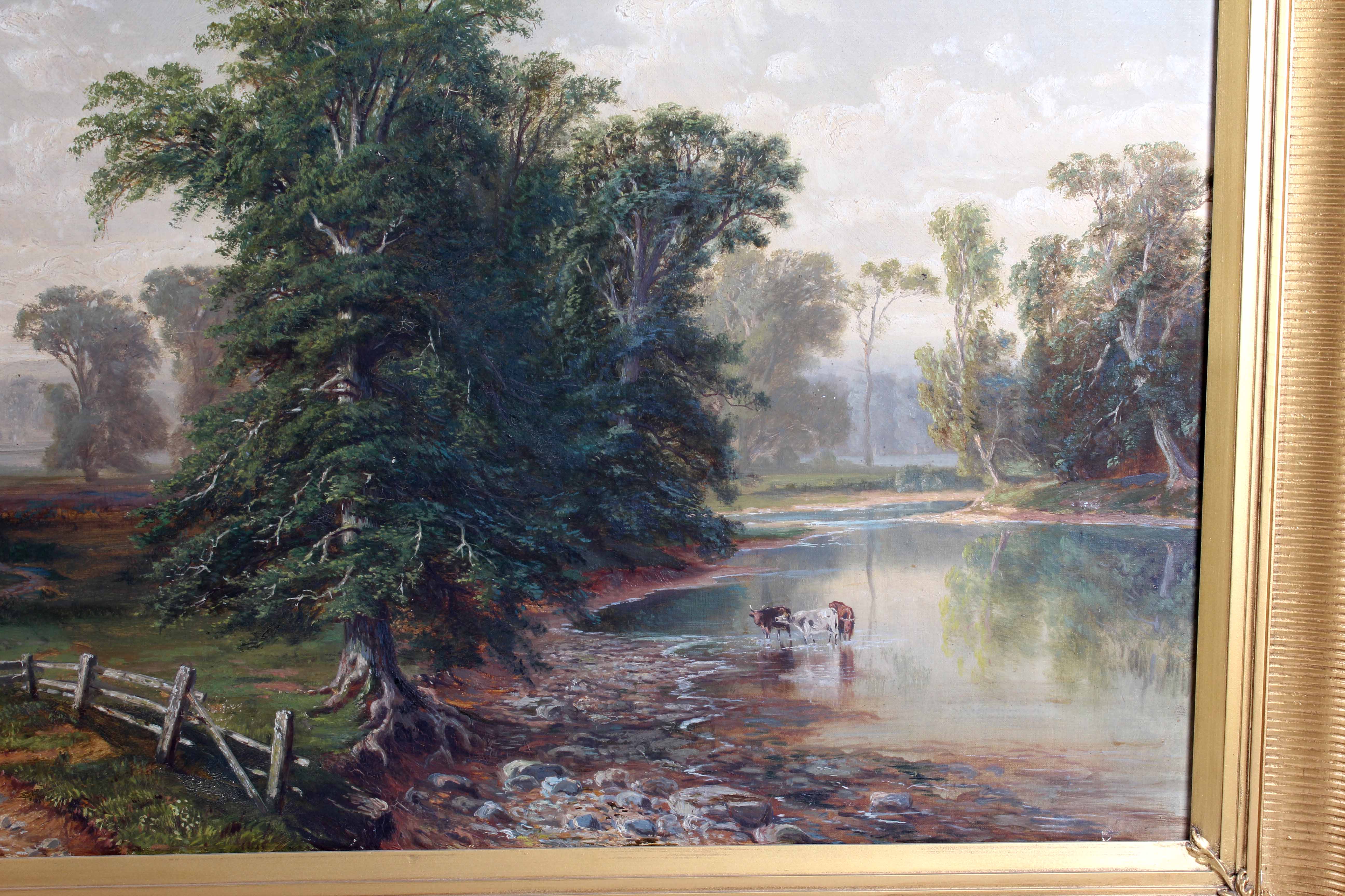 Original Unsigned 19th Century Oil Painting