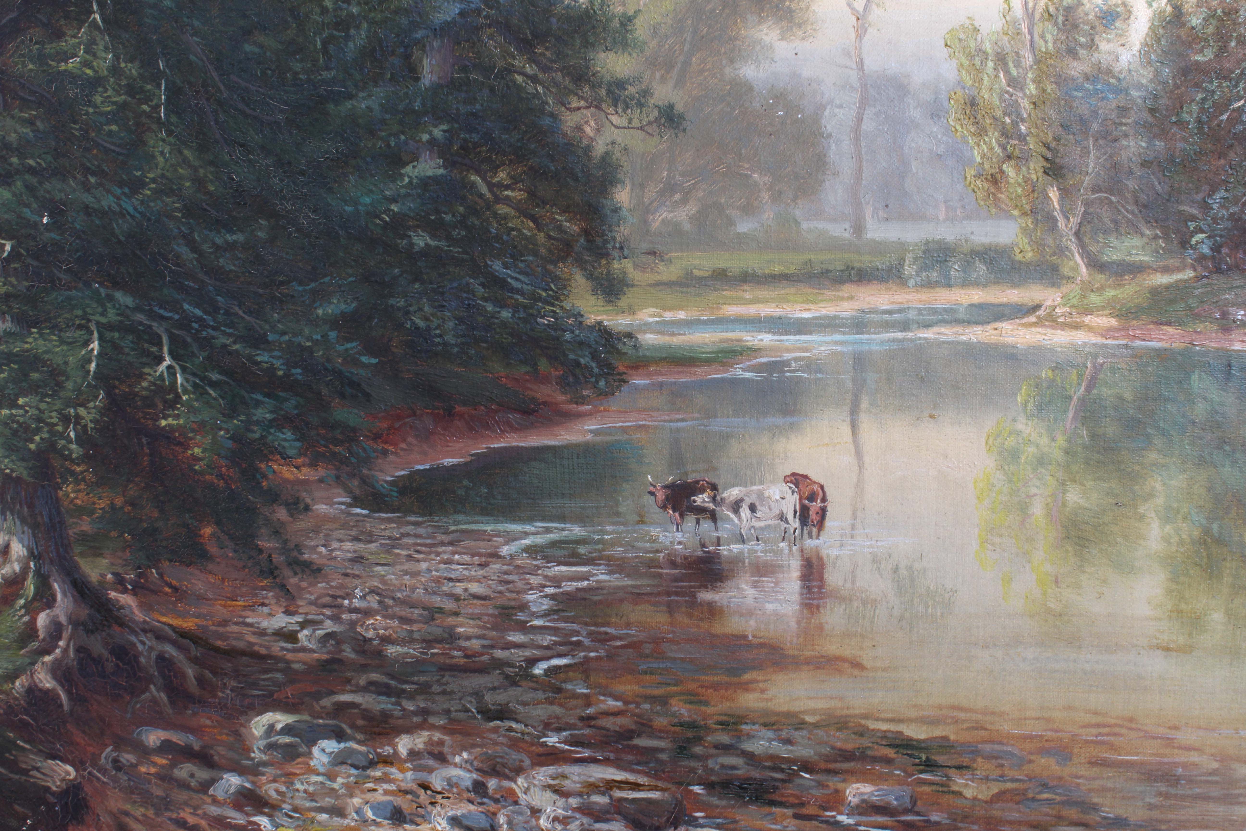 Original Unsigned 19th Century Oil Painting