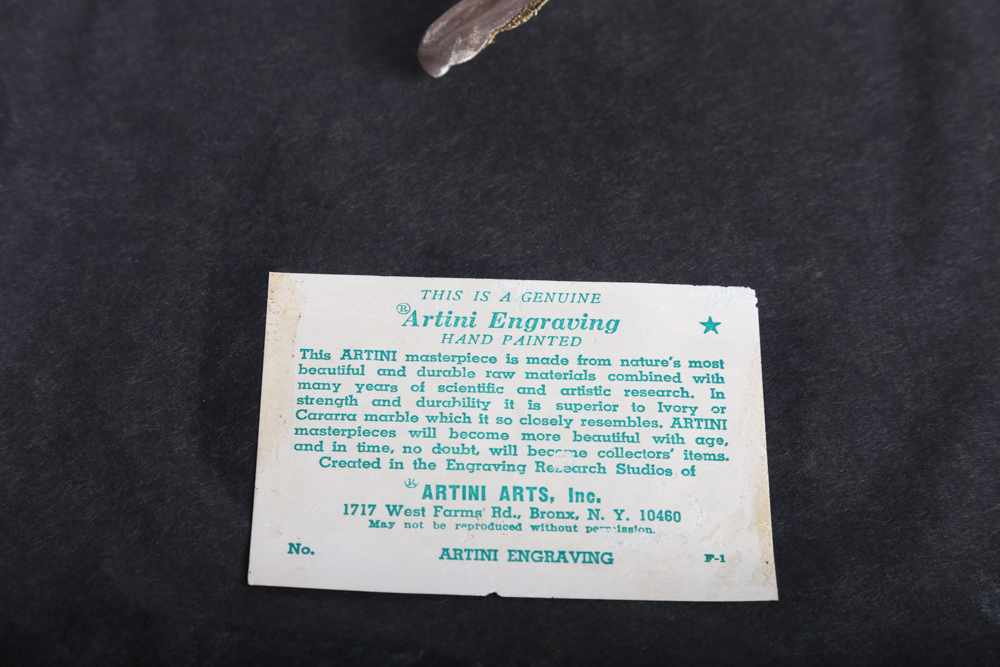 Artini Hand Painted Engraving