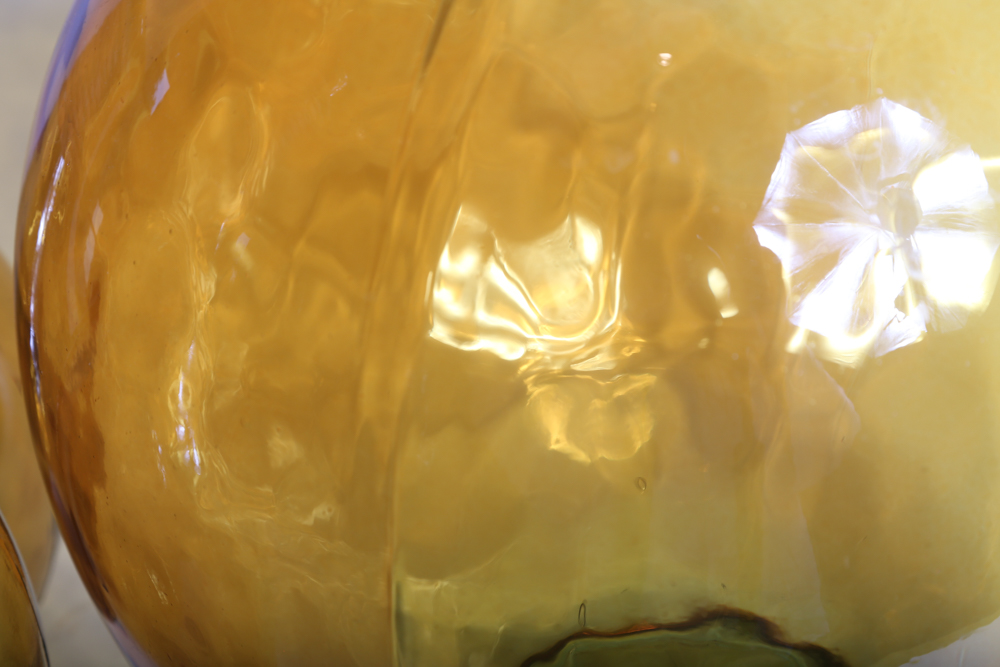 Decorative Glass Vessel Trio