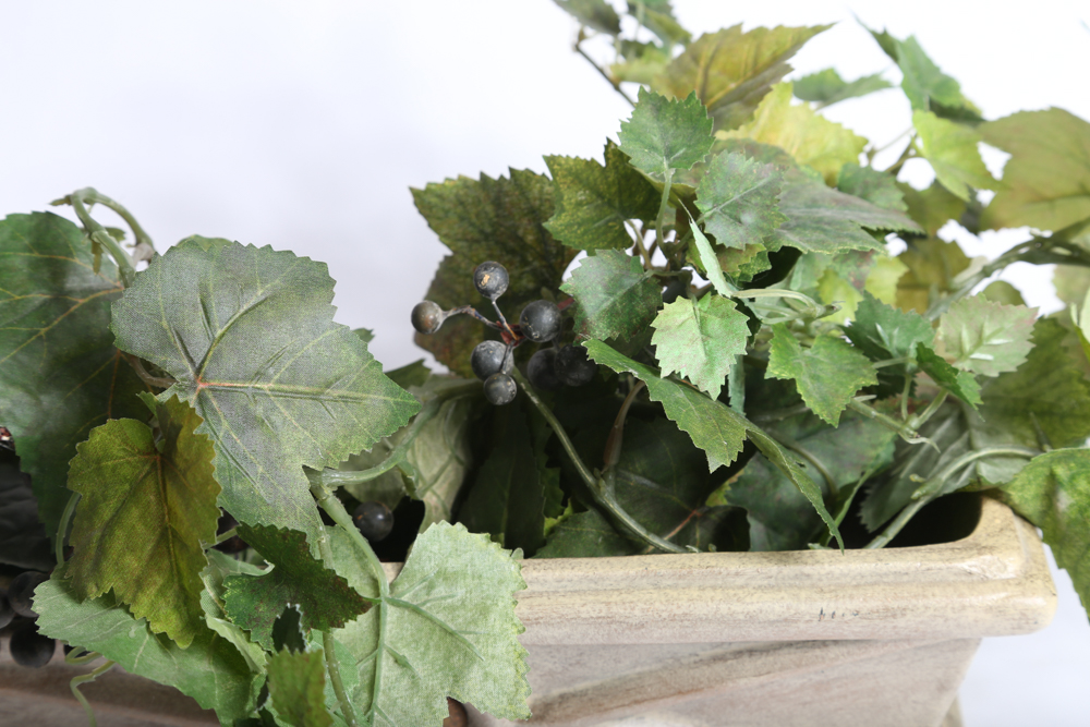 Assorted Ceramic Home Décor and Artificial Plants