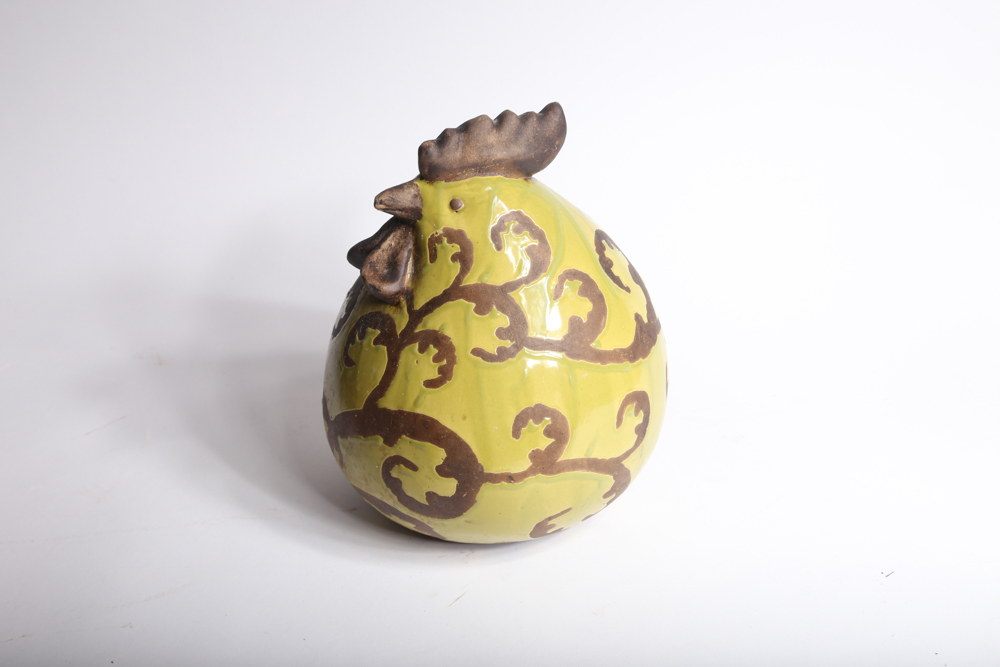 Assorted Ceramic Home Décor and Artificial Plants