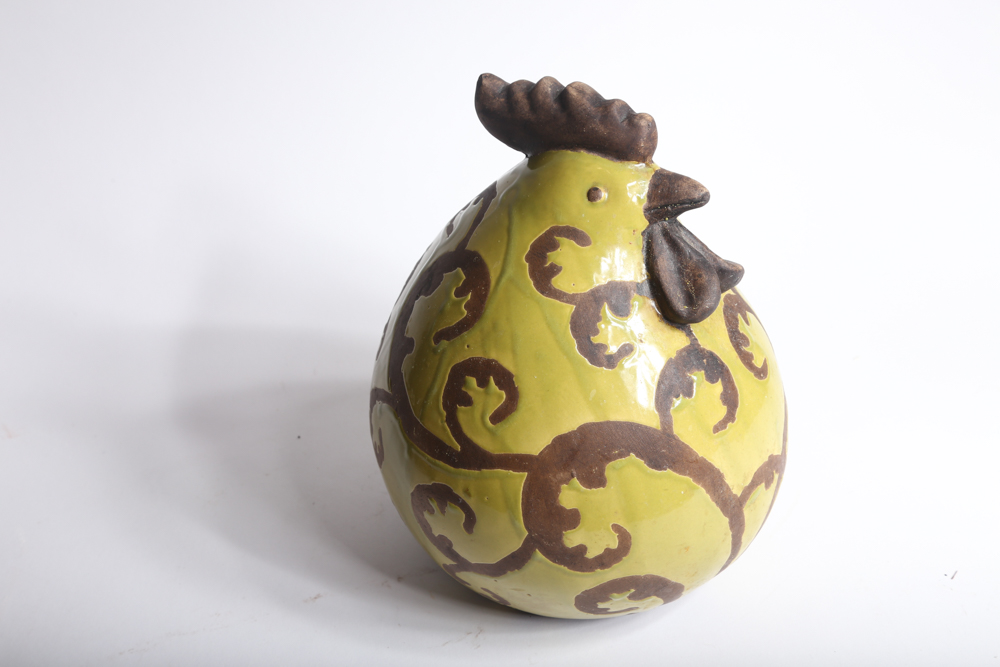 Assorted Ceramic Home Décor and Artificial Plants